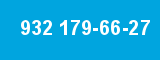 932 179-66-27 932 179-66-27